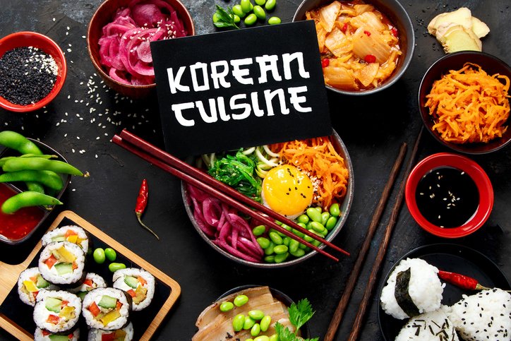 Vegan Korean food