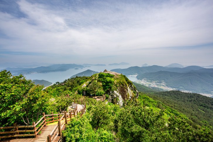 Mireuksan Mountain, Tongyeong, South