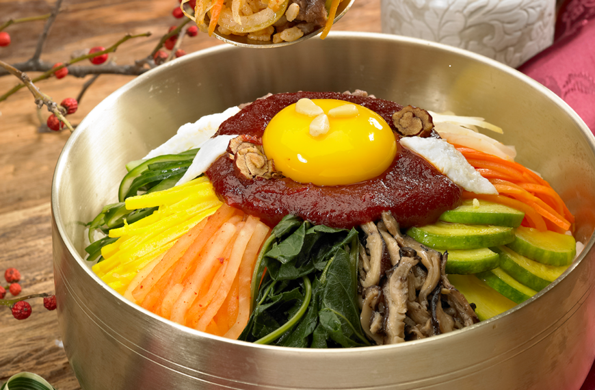 bibimbap korean food