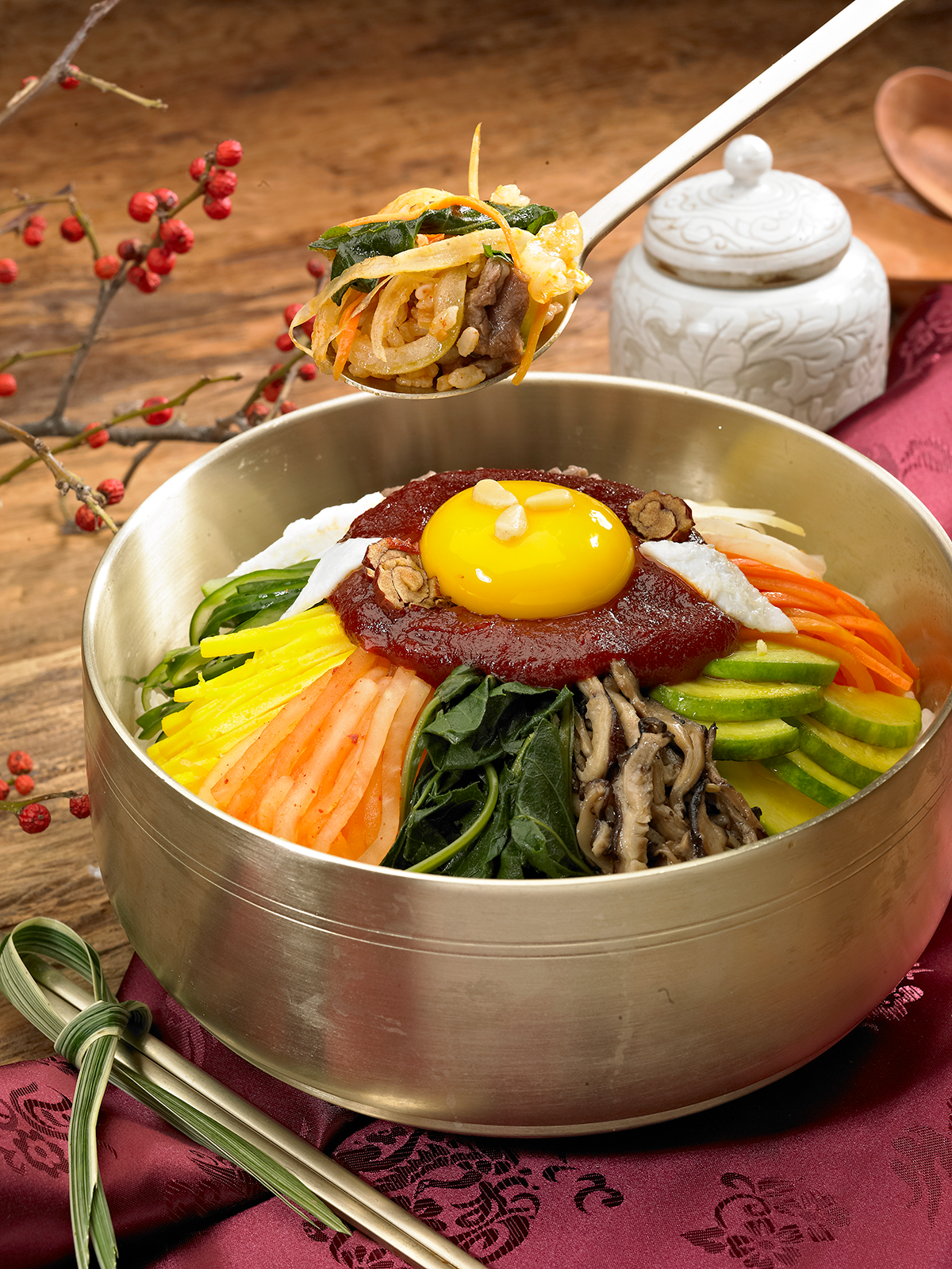 bibimbap Korean Recipes, Korean cuisine