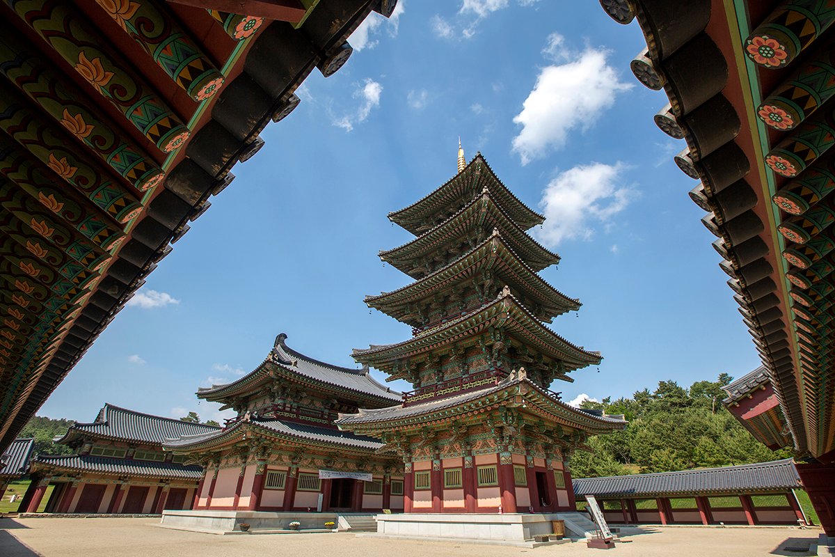 korean-temple, temple in Korea