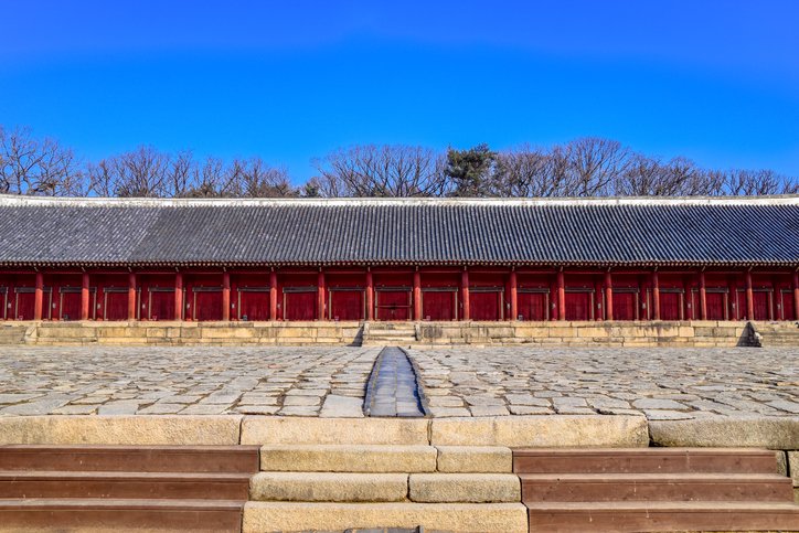 Jongmyo Shrine Seoul korea