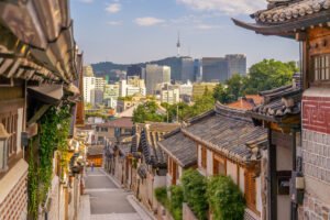 Bukchon, Art Road (Traditional Art) in Korea