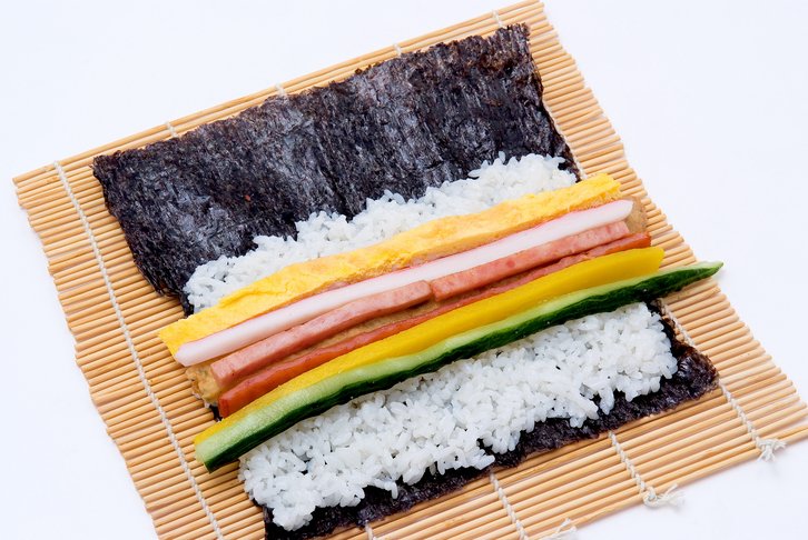 kimbap, Korean recipe