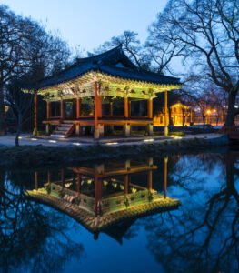 Night at Gwanhalluwon, Namwon